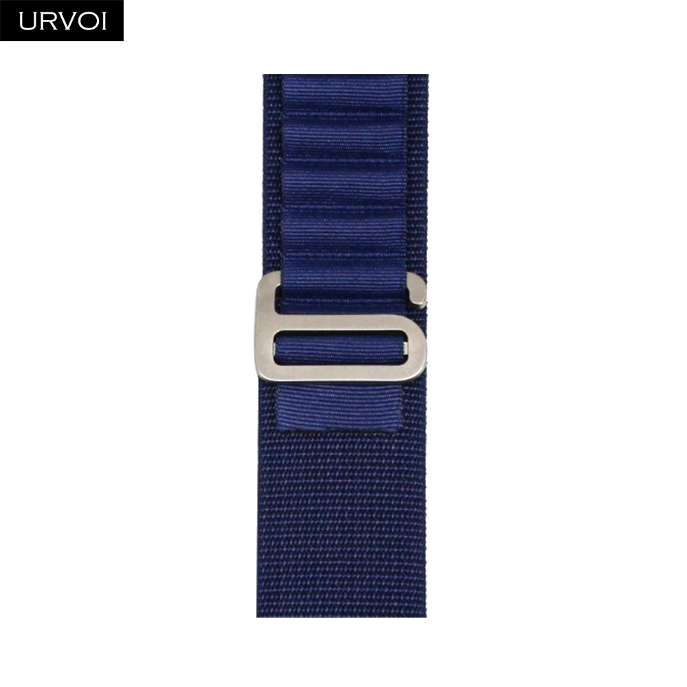URVOI Black Woven Polyester Alpine Loop Strap with G-Hook Closure