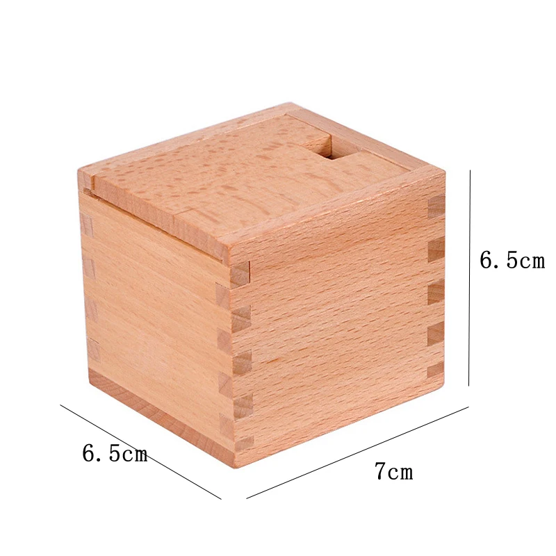 Wooden Secret Magic Box Impossible Hard Difficult Challenging Puzzles For Adults and Kids Oblique Placement of Building Blocks 5