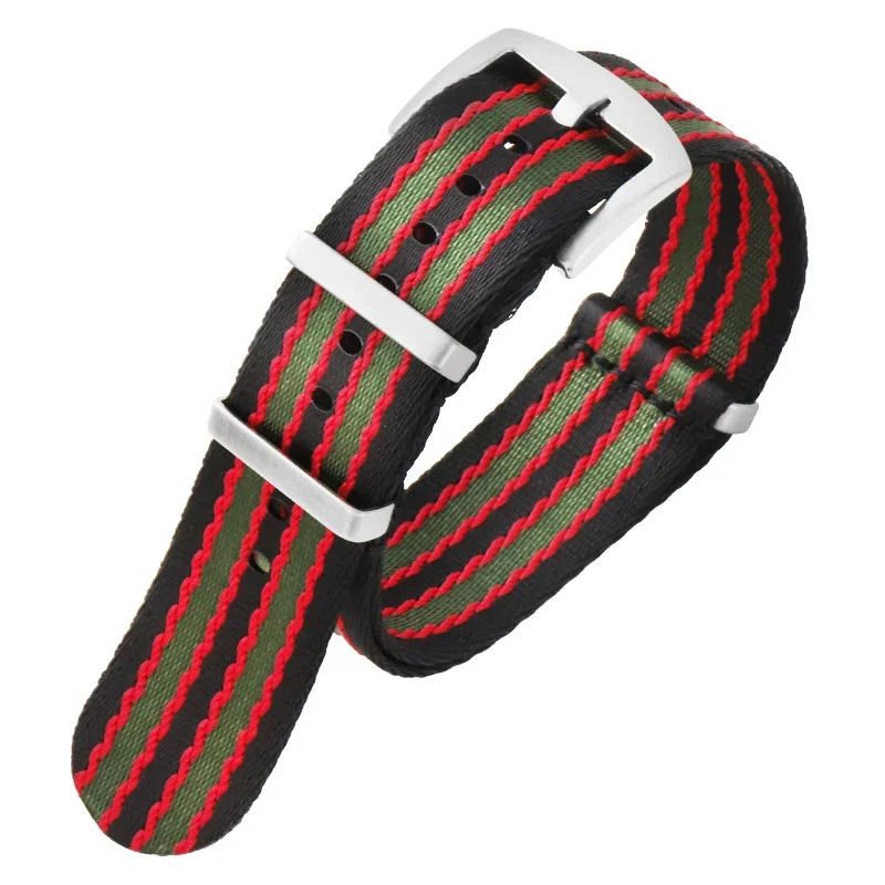 Premium Soft Nylon Sports Watch Strap - Universal Fit