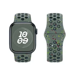 Premium Silicone Sports Watch Strap - Durable Rubber Band for Enhanced Comfort and Style (03 khaki)