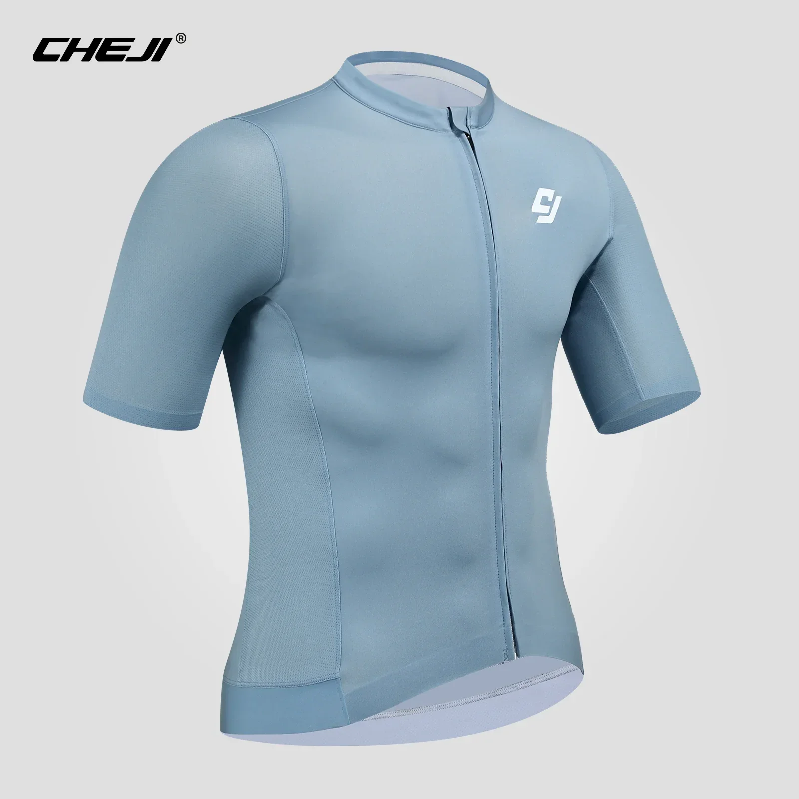 Cheji Men's Cycling Jersey Bike Short Sleeve Cycling Jersey Top for Men 5