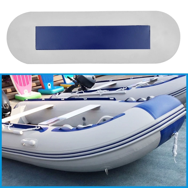 Patchs Anneaux En D Pour Bateau Gonflable - Lot De 6, Acier Inoxydable, PVC Soudé, Sans Colle Incluse