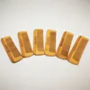 3 Pieces Mini Bamboo Comb with Custom LOGO  - Personalized Your Name Text Date - Portable Pocket Bamboo Beard Comb 2