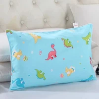 Cute Ins Style Baby Pillowcase Student Dormitory Single Pillowcase With Zipper Children's Simple Cartoon Pure Cotton Pillowcase 2