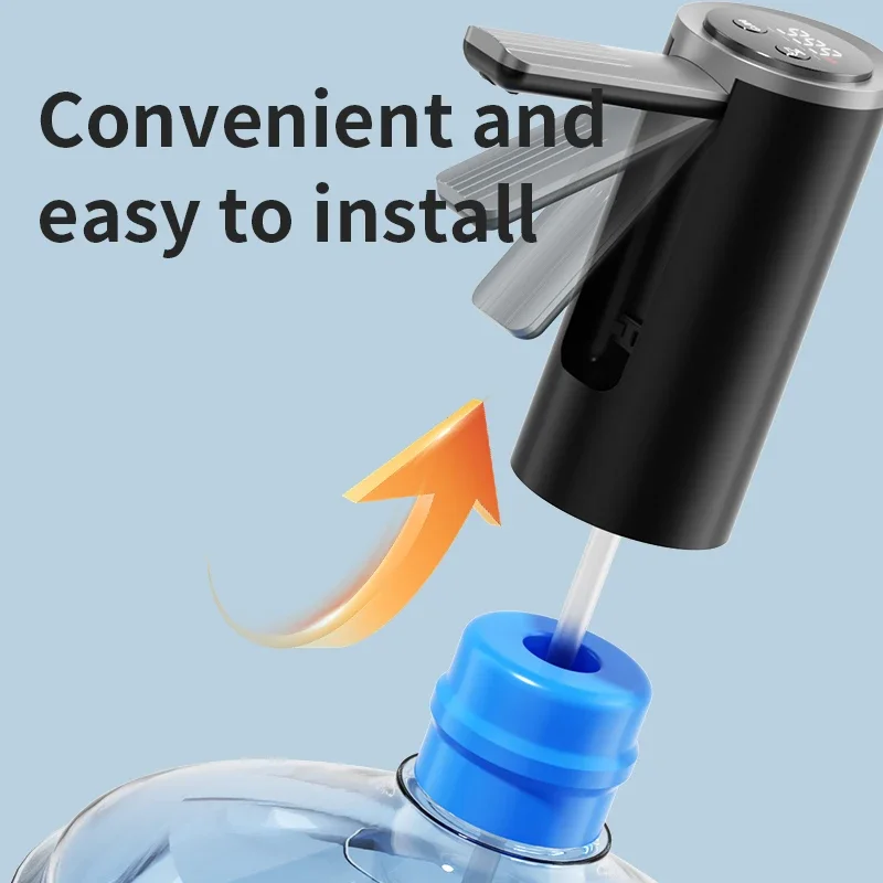 Smart Quantitative Alcohol Dispenser Whiskey Pump Dispenser Liquor Pump Adjustable Foldable Wine Decanter beverage dispenser