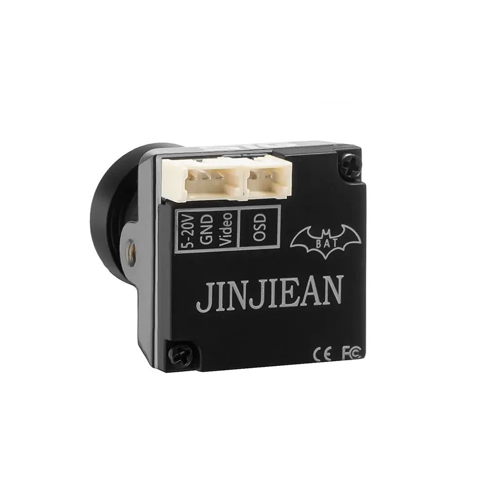 Caméra FPV JINJIEAN STG Bat 1 1800TVL Vision Nocturne Super Black Light