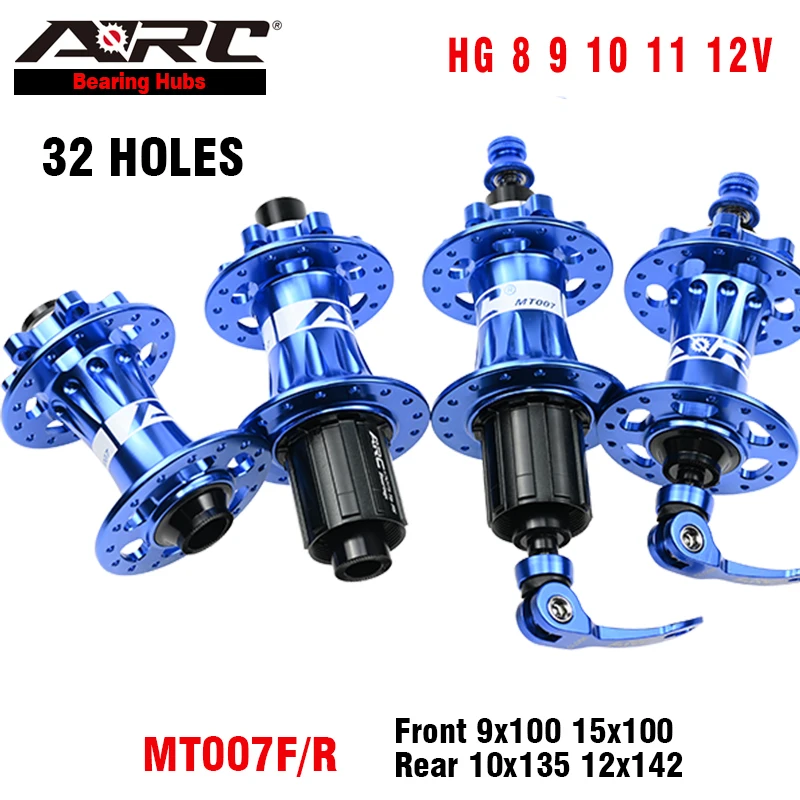 Aluminum Alloy Bike Bicycle Hub Disc Brake 32 Holes 4 Bearing Hub