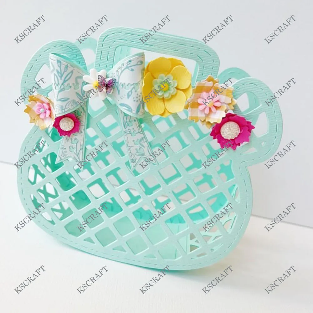 Description Picture 3 of itemKSCRAFT Bear Jelly Tote Bag Metal Cutting Dies Stencils for DIY Scrapbooking Decorative Embossing DIY Paper Cards