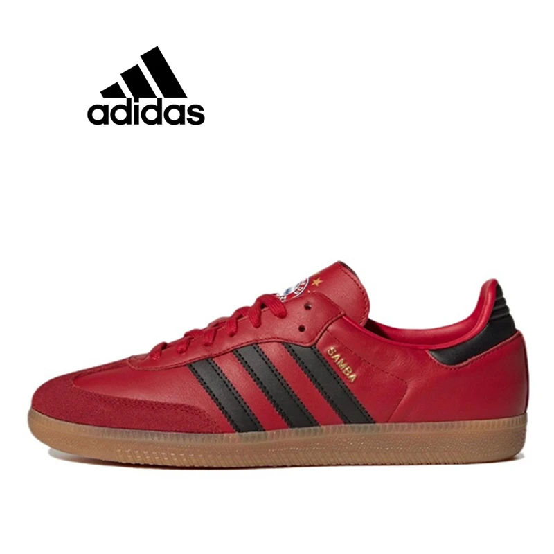 Original Adidas Clover Originals Samba Og In Bianco E Nero Low Top Vintage Tedesco Training Casual Board Shoes Sneakers