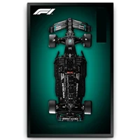 Display Wall Mount Board for Lego 42171 Mercedes-AMG F1 W14 E Performance Adult Racing Model,Adult Collectibles Gifts for Lego C 2