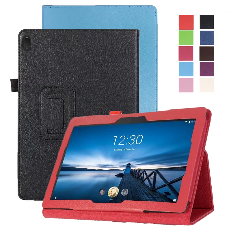 Capa Dobrável para Lenovo M10 ° Tb328fu Capa para Tablet M10 hd Fhd Plus Tb-x606l X505f X605f X306f P10 X705f P11 11.5 Capa de Suporte Inteligente
