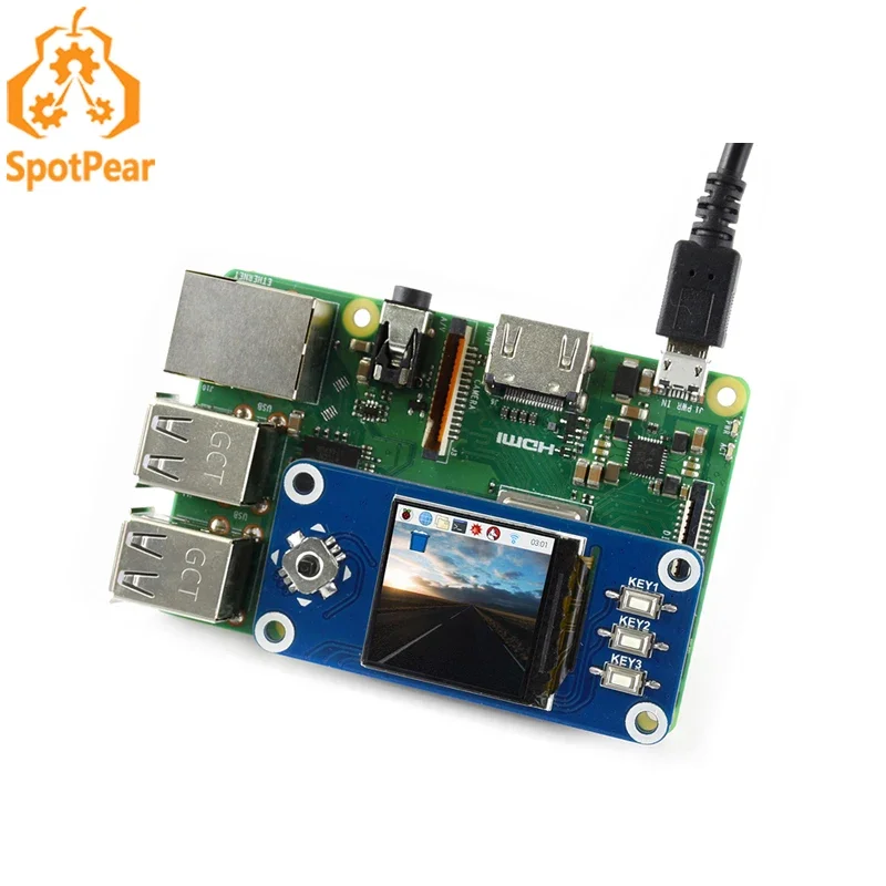 

Raspberry Pi 1.3inch LCD display HAT IPS 240x240 pixels