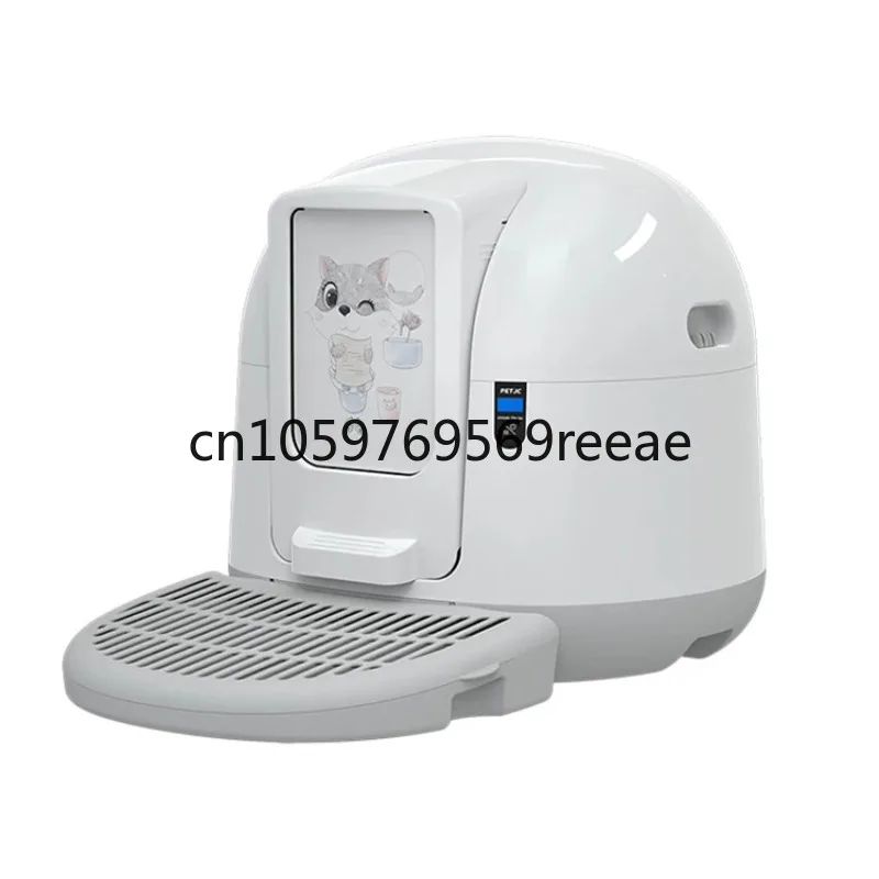 

Smart Self-Cleaning Automatic Fully Enclosed Cat Toilet Litter Box with Odor Removal