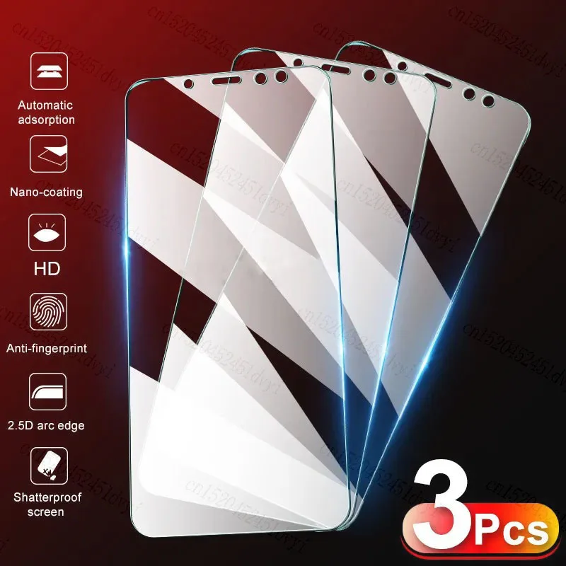 

3Pcs Protective Glass on for Samsung Galaxy A7 A750 2018 2017 A8 A5 A6 Plus J4 J6 J7 J8 J5 Tempered Glass Screen Protector Film