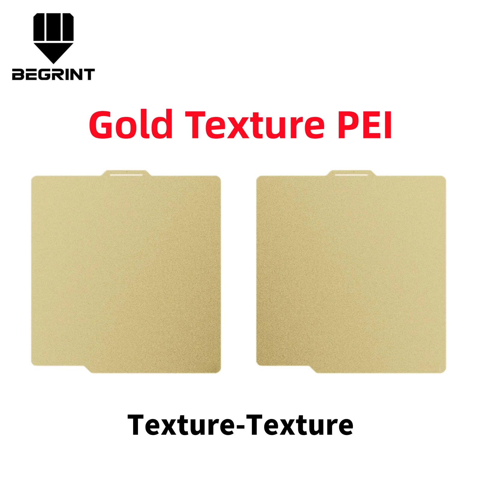 Enhanced Textured PEI Build Surface Plate - Double-Sided for High Success Rate and Easy Release
