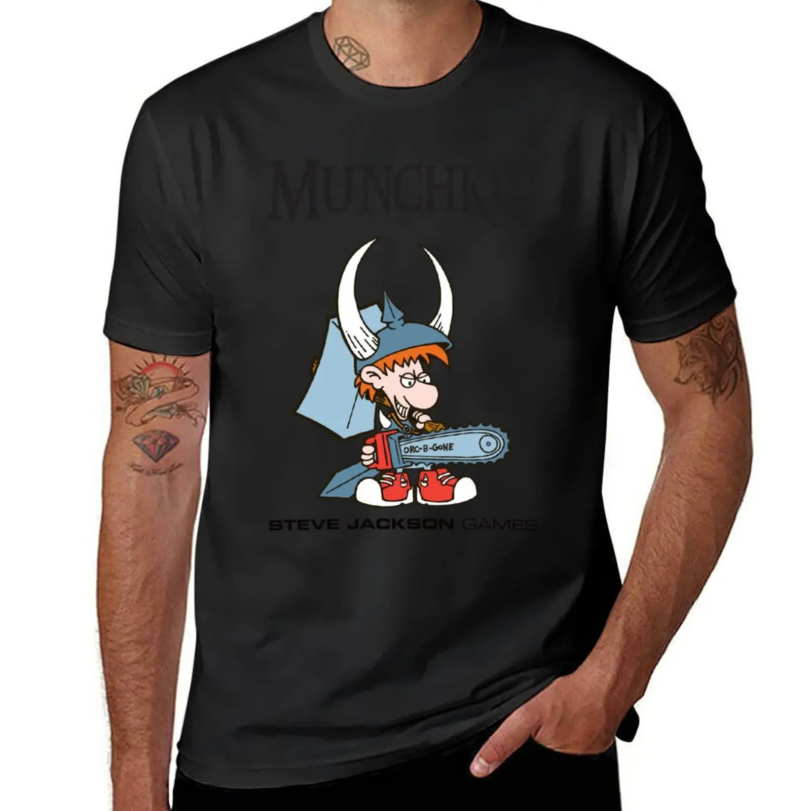 New Munchkin Spyke T-Shirt T-Shirt Uomo Abbigliamento Vintage T-Shirt Per T-Shirt Uomo Ragazzo
