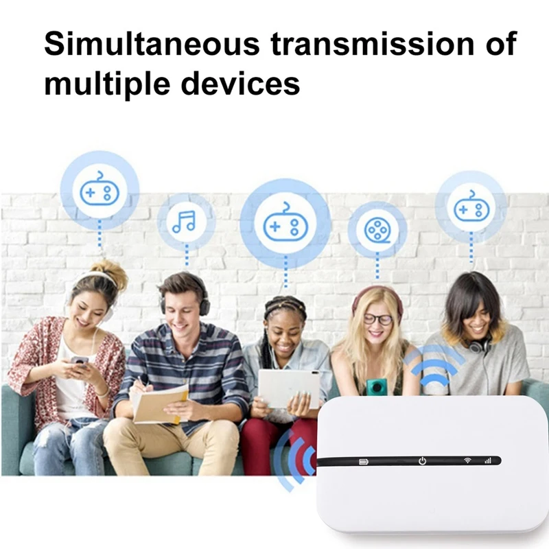 Car Mobile Wifi Hotspot sem fio MiFi