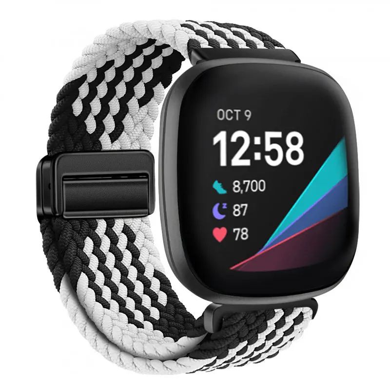 Premium Nylon Loop Magnetic Replacement Wristband - Versatile and Stylish