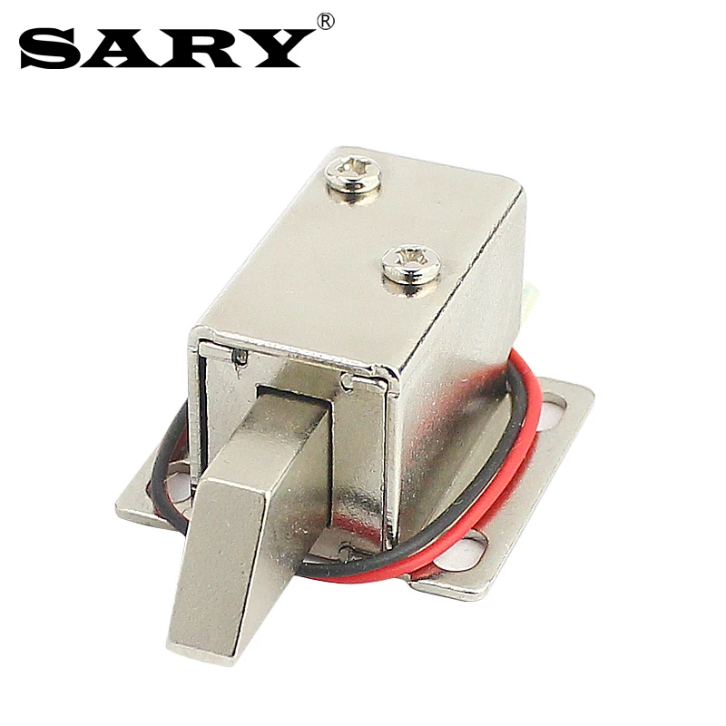 Mini DC 12V Bolt Lock Small Electronic Lock Access Control Electric Control Magnetic Door