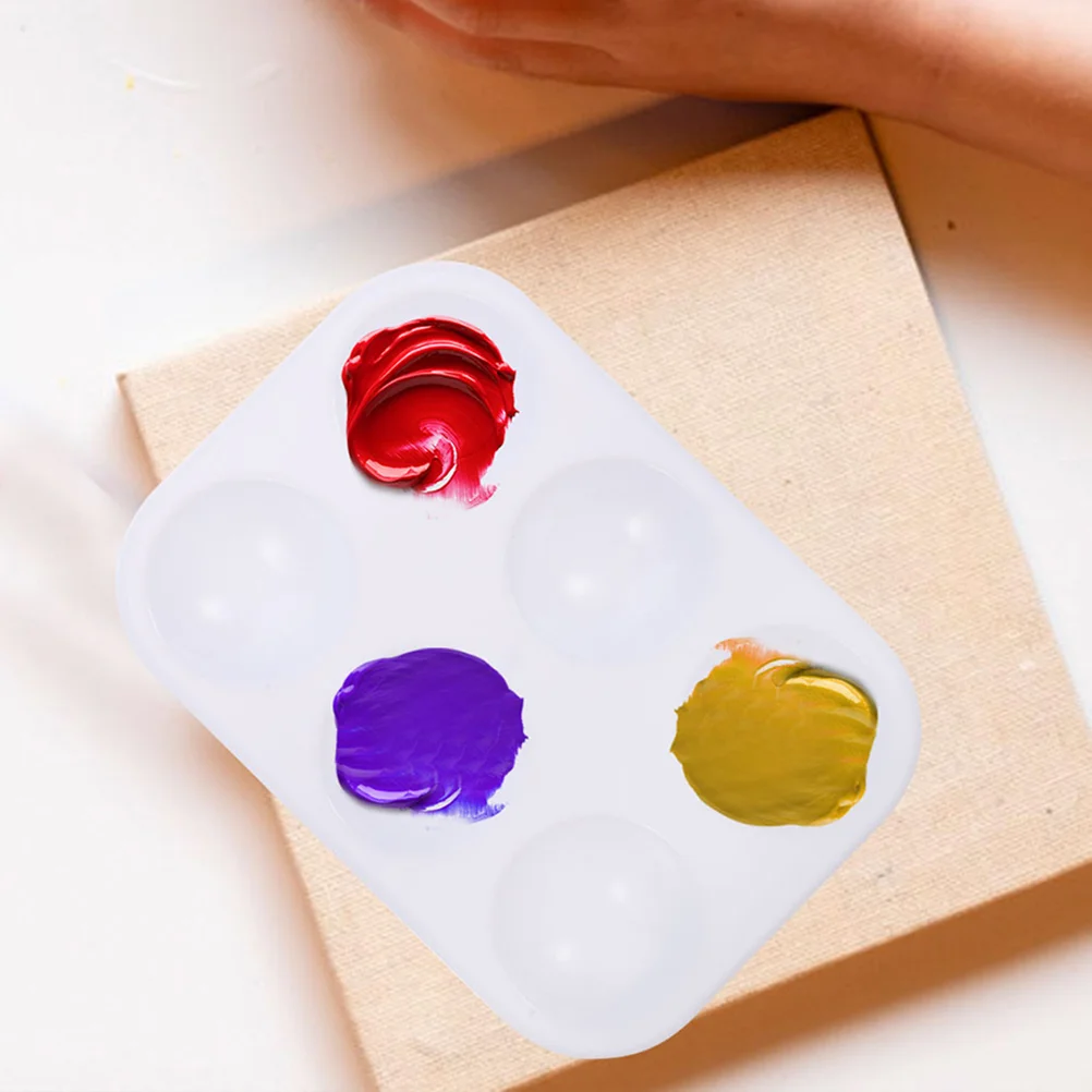 

30 шт. прямоугольная цветовая палитра, акварельная краска, полипропиленовая масляная живопись