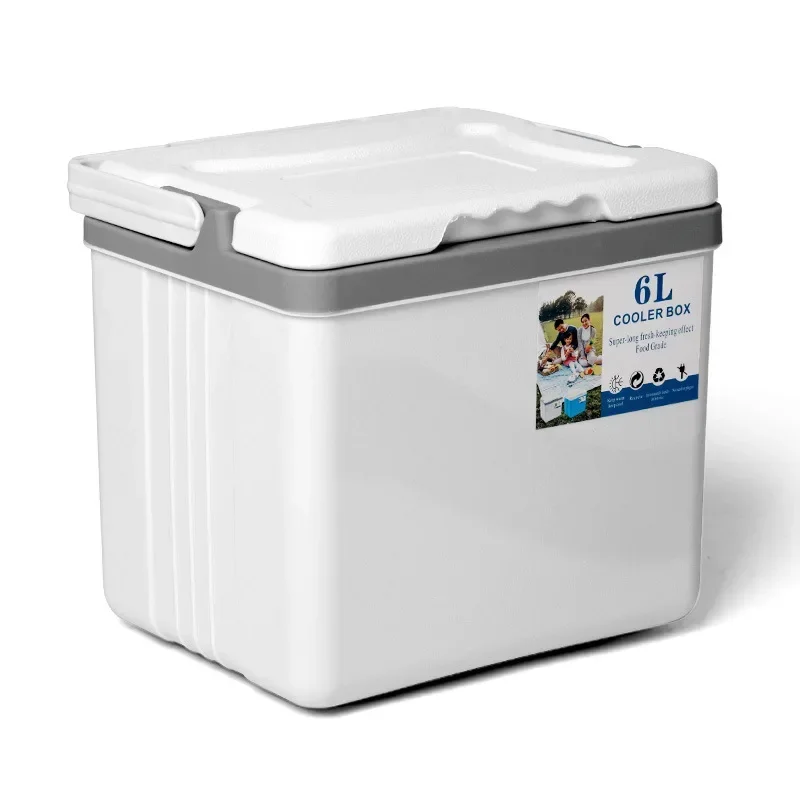 Portable Insulated Camping Cooler Picnic Outdoor Food Storage Fridge Big Capacity Freezing Box Trips Keep Fresh Tool
