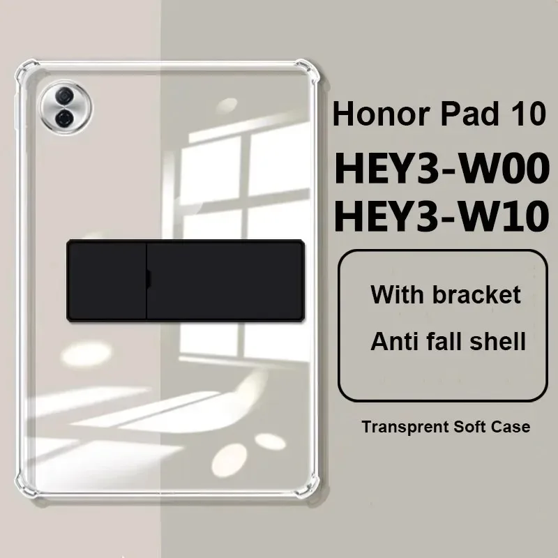 Premium Transparent TPU Case with Built-in Stand