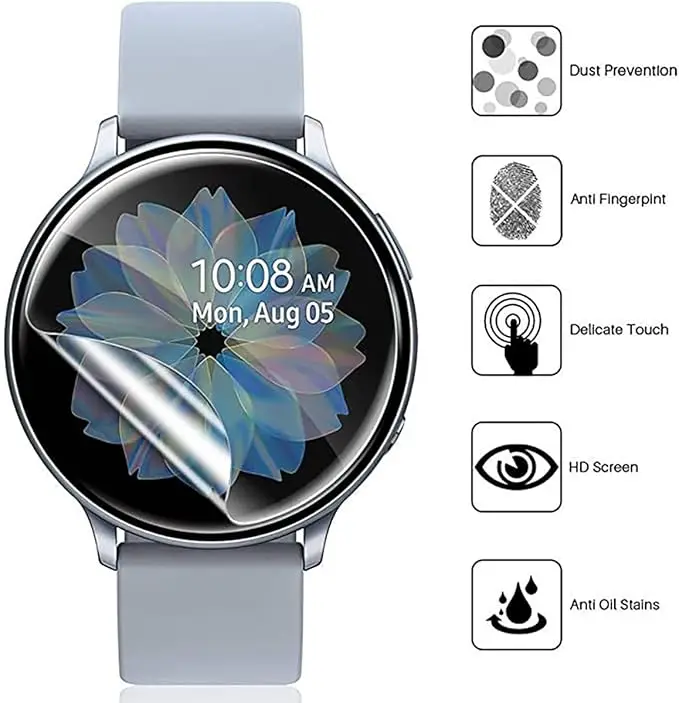 화웨이 워치 GT5/GT5 프로 46mm 41mm 화면 보호기용 투명 하이드로겔 필름 3-5개