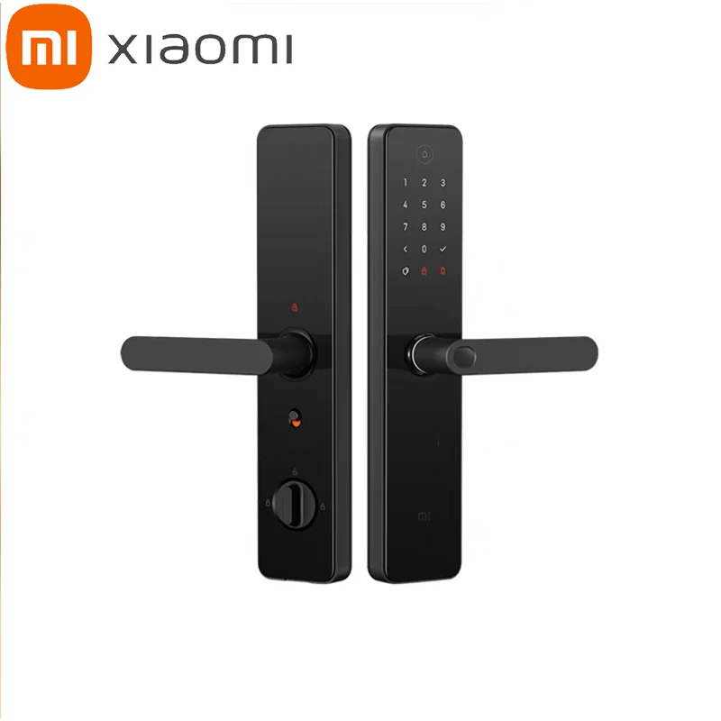 

Xiaomi умный дверной замок 1S 3D полупроводниковый с распознаванием отпечатков пальцев Поддержка Bluetooth Ios система электронный дверной звонок безопасность