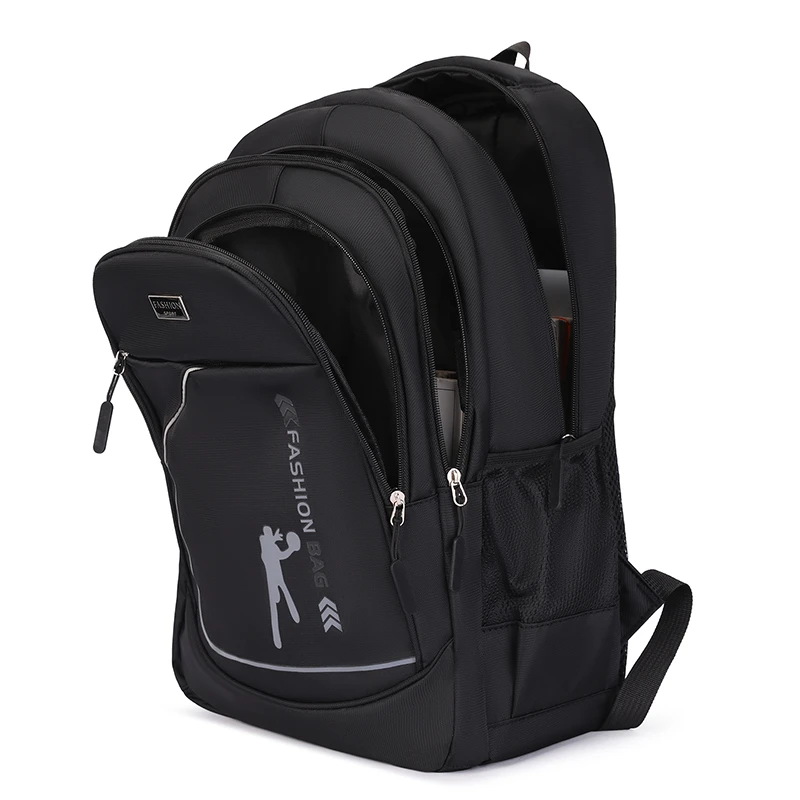Large-capacity backpack with multi-functional laptop compartment, the perfect choice for school, short trips, and work