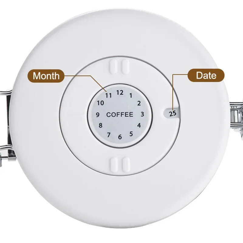 Stainless Steel Airtight Coffee Canister Storage Jar