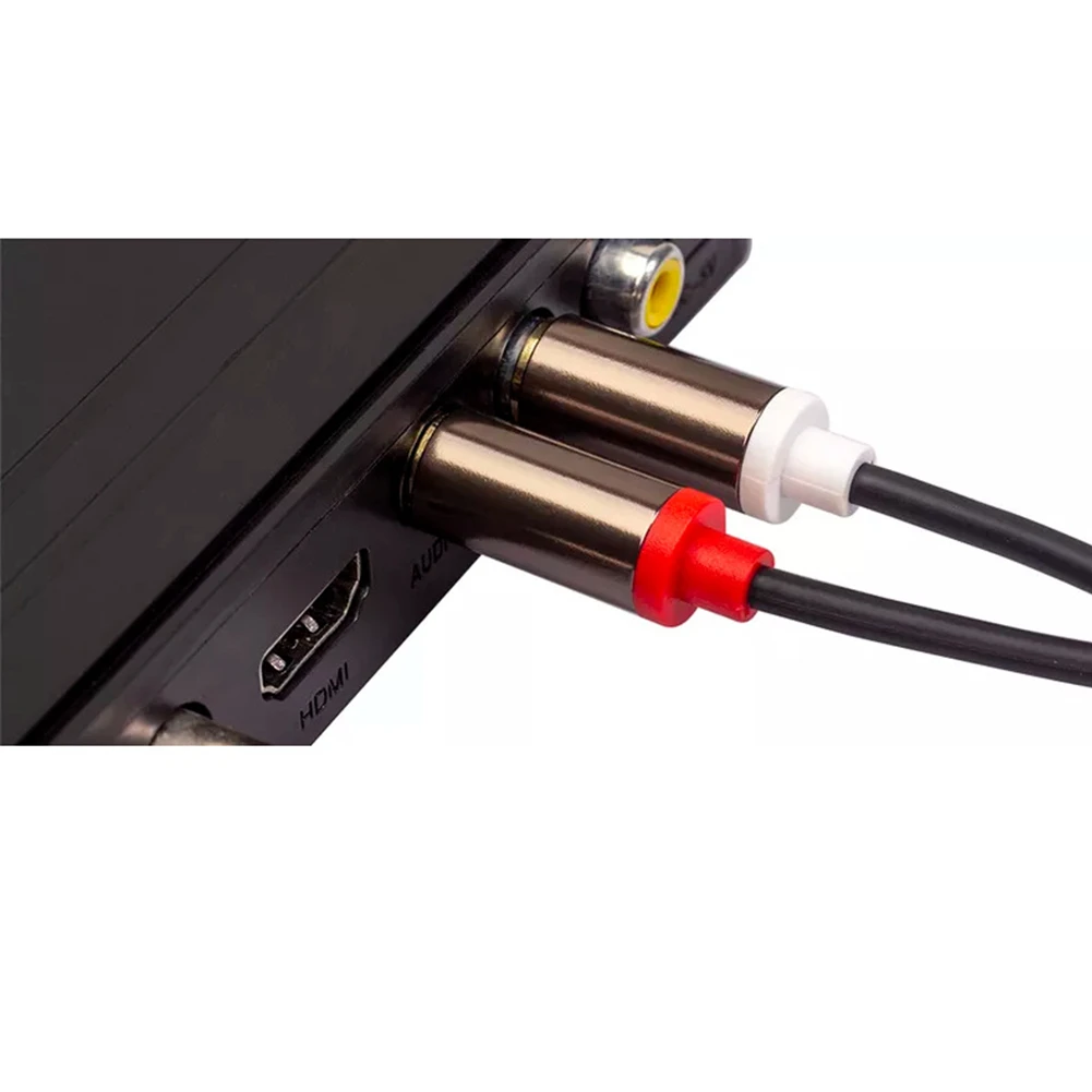 

Musical Audio Cable Male To Male For Home Theater Gold-Plated High-Fidelity 2RCA To 2 RCA 2m/6.5FT Reduce Impedance