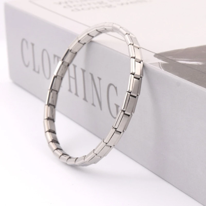 Starter Charm Bracelet 5/9/12mm Italian Starting at 18 Links For Men Women Wrist Punk Stainless Steel Modular Links stainless steel bracelet