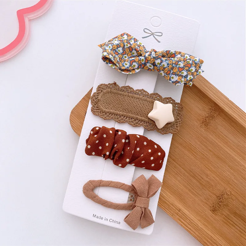 2025 Cute Bow Flower Hairpins Set Women Girls Children Hair Clips Pin Barrettes Accessories Hairclip Headwear Headdress Ornament – Detail 30