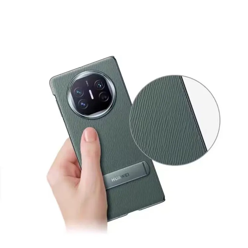 Premium Ultra-Thin Leather Flip Case with Stand and Shockproof Bumper