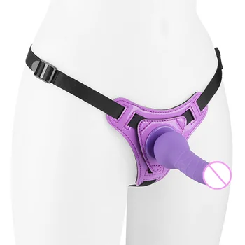 Mouth Yoke Bondage Dildo Double-Headed Penis Flirting Mouth Ball Simulation Silicone Penis Mouth Plug Adult Alternative Sex Toys 5