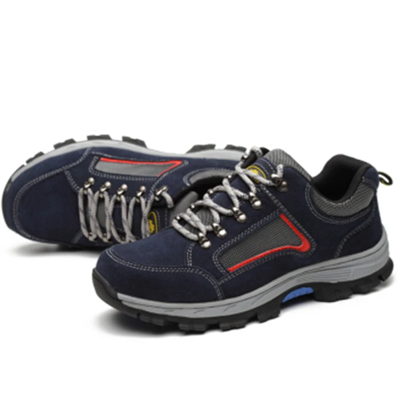 Work Safety Shoes Steel Toe Cap Boots Puncture Proof Casual Shoes For Men