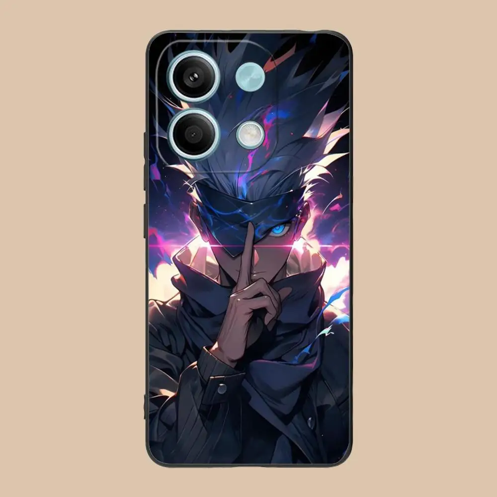 Colorful Satoru Gojo Phone Case - Jujutsu Kaisen-inspired Design