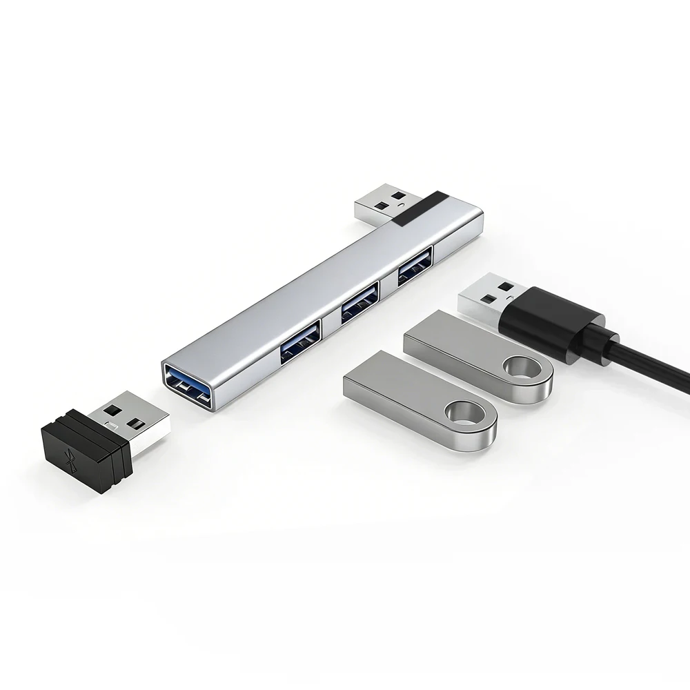 รูปสินค้า USB-C 4 พอร์ต ตัวเชื่อมต่ออุปกรณ์ครบจบในตัว
