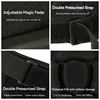 1 Pair Ski Snowboard Elbow&Knee Pads with Straps Cycling Knee Support Protector Dancing Knee Sleeves Basketball Elbow Knee Brace 5