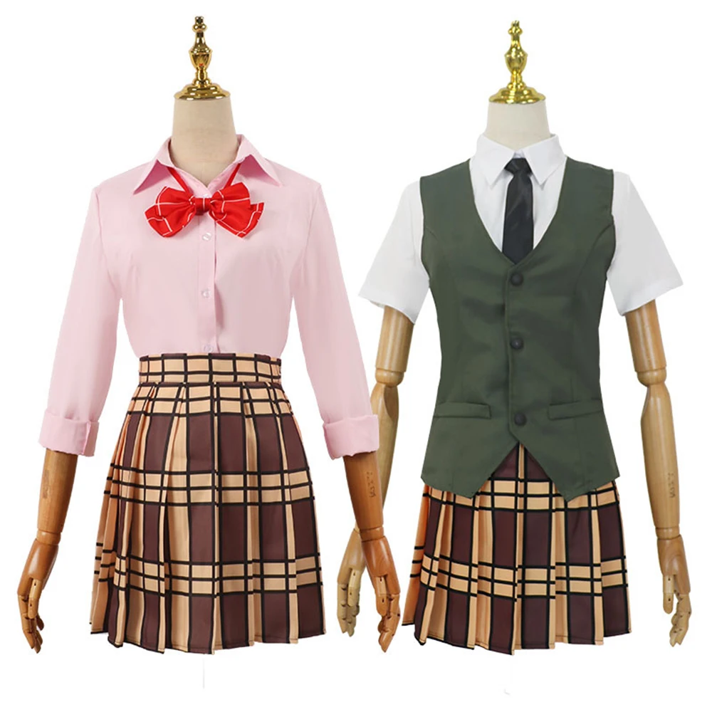 Citrus-Inspired Yuzu Aihara School Uniform Cosplay Costume for Women