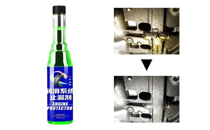 

Engine Oil Leak Sealer Engine Additive Creative Elasticity Leak Stop Agent Seal Activator 50ml Effective Engine Repair glue