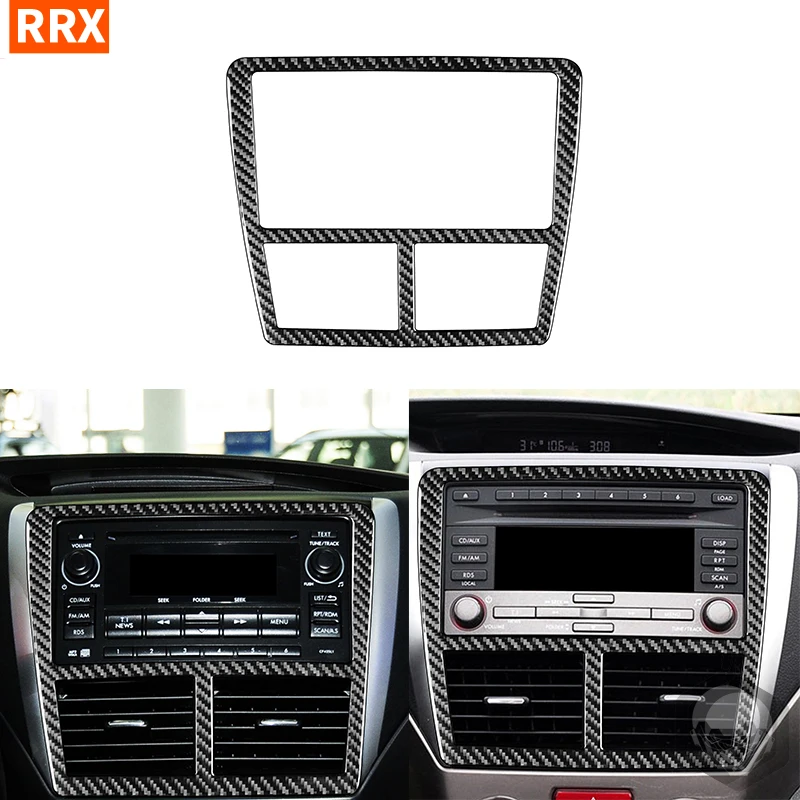 for-subaru-impreza-2009-2011-real-carbon-fiber-car-interior-central-control-cd-panel-frame-cover-trim-decorative-stickers