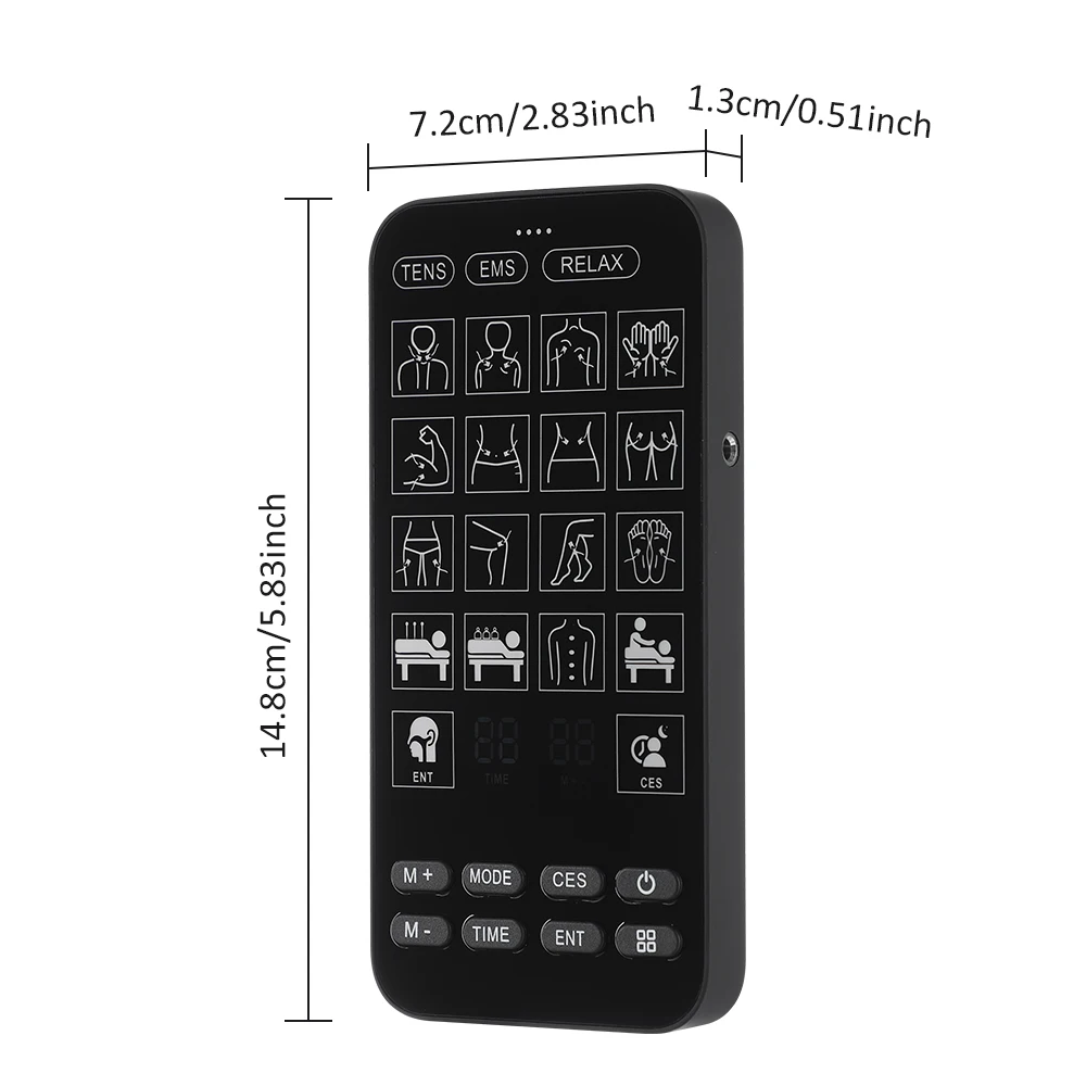 TENS Pulse Massage Multifunctional Therapy Machine EMS Muscle Stimulator Rhinitis Laser Sinusitis Treatment Sleep Aid Device