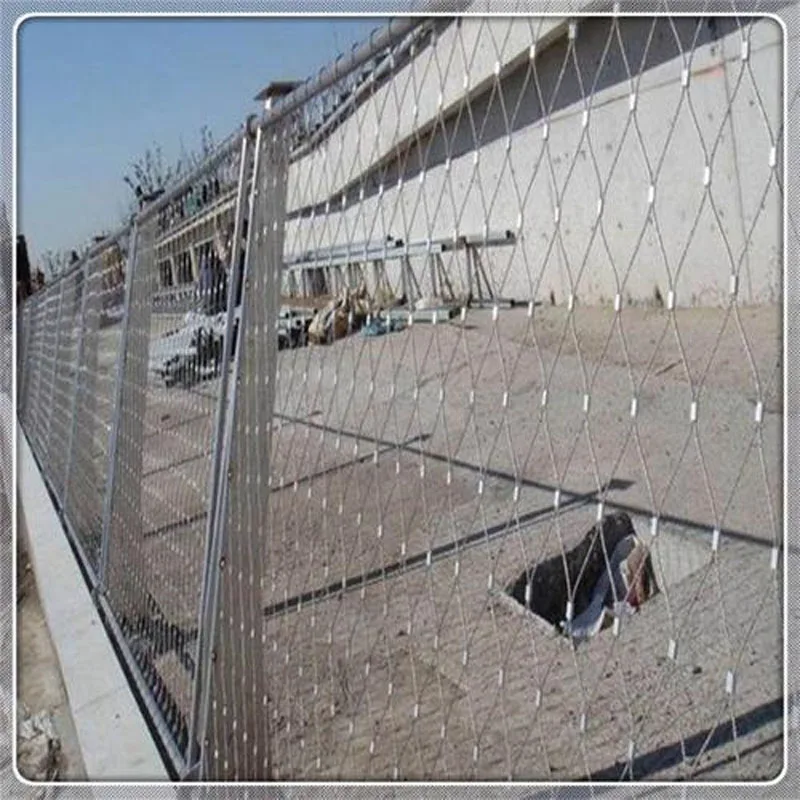 Rope Fence with Flexible Stainless Steel Wire Cable Railing Mesh