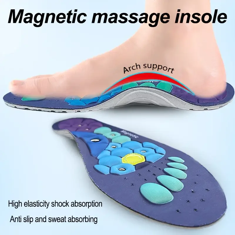 Medical Acupressure Insoles Orthopedic Insole for Men and Women Remove Odor Weight Loss Slimming Massage Foot Health Care Insole