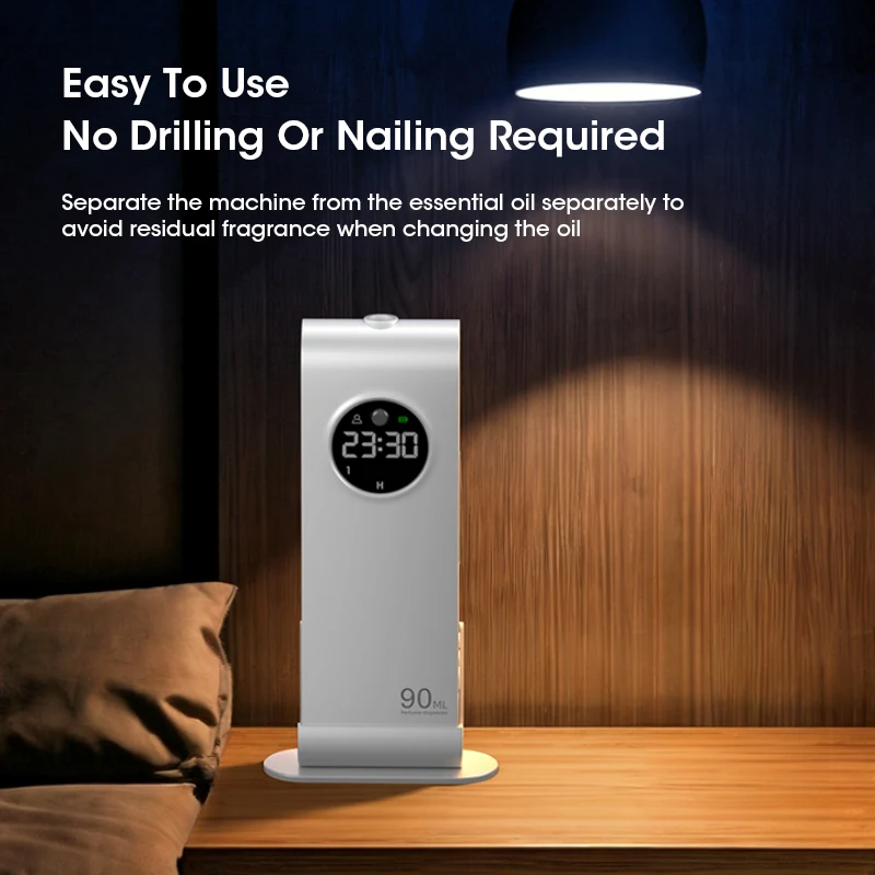 Essential Oil Diffuser Smart USB Charging Portable Mini Aromatherapy Machine Automatic Air Purifier for Home