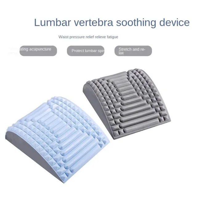 Back Stretcher Back Cracker Back Cracking Device Spine Deck Back Board Lumbar Stretcher for Lower Back Pain Relief 3