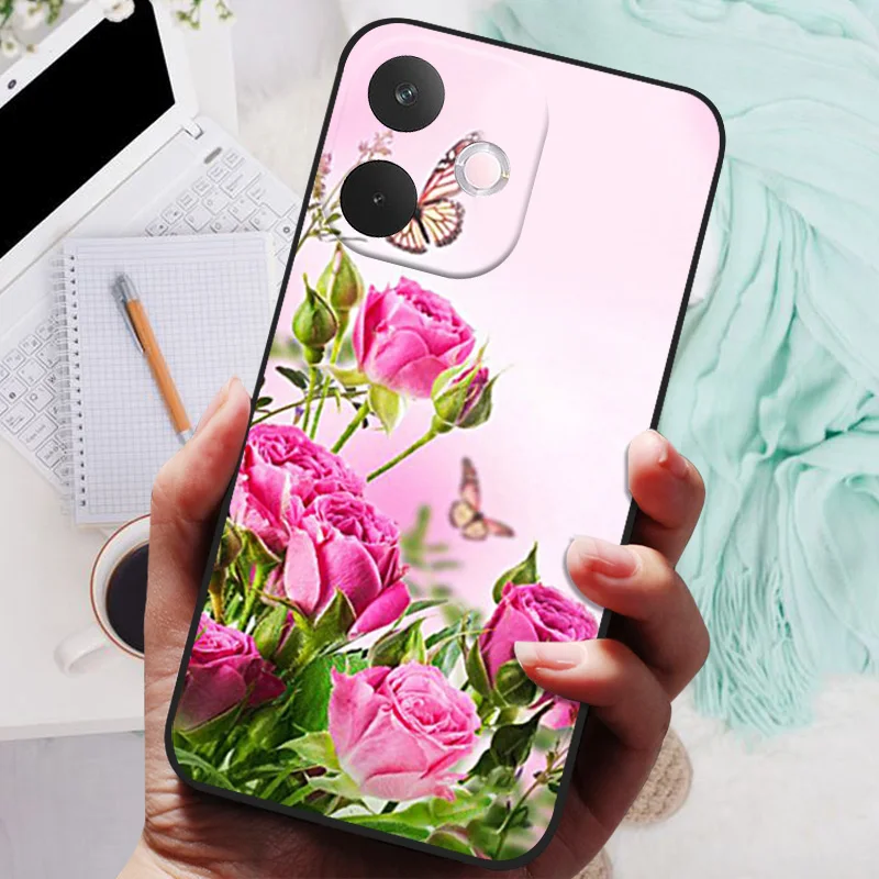 Enhanced Soft TPU Silicone Shockproof Phone Case with Cute Design - Bumper Protection Cover