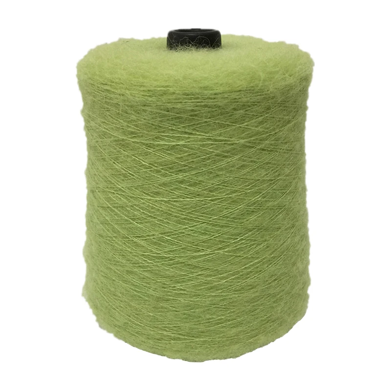 500g Mohair Silk Wool Yarn For Knitting Thin Angora Crochet Thread Soft DIY Sweater Scarf Shawl Puffy Line Lanas Free shipping 5