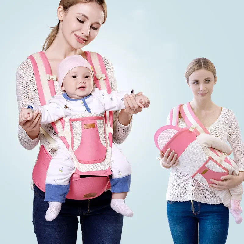 

Ergonomicv Baby Carrier Waist Stool With Hipseat All Positions Infant Chest Sling Wrap Kangaroo Bag Shoulder Swaddle Newborn